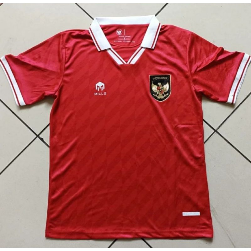 JERSEY BAJU BOLA TIMNAS INDONESIA HOME 2022/2023 GRADE ORI