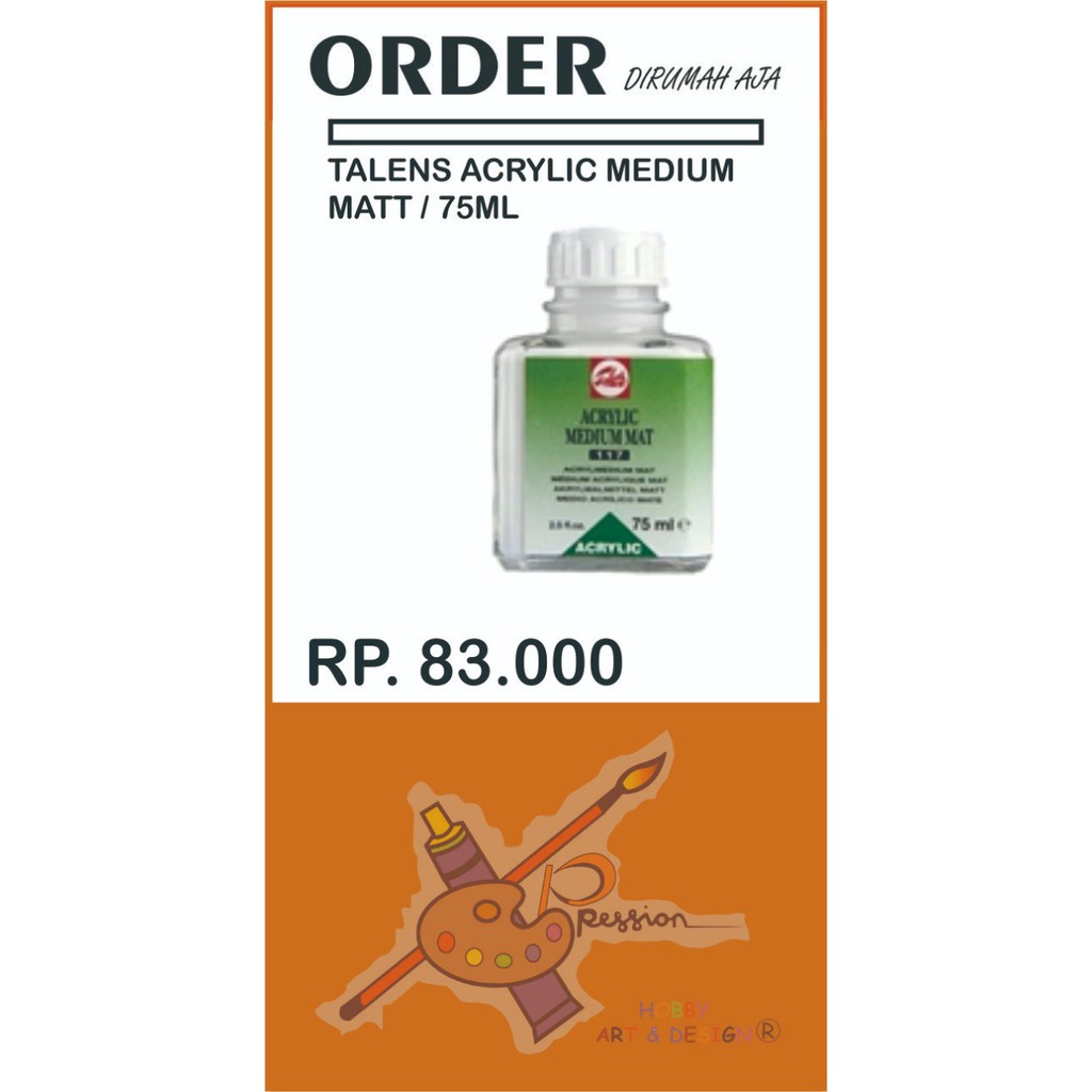 

TALENS ACRYLIC MEDIUM MATT (75ML)