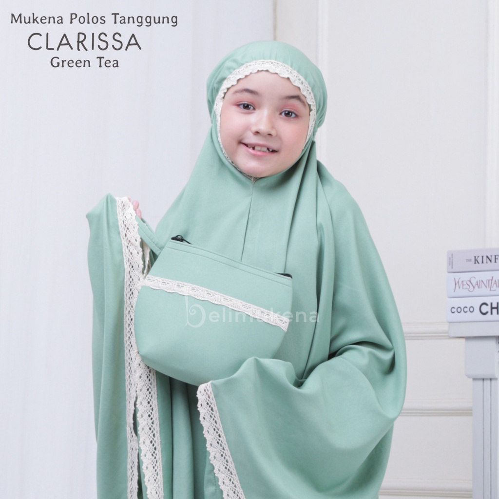 Mukena Anak Polos Tanggung Clarissa