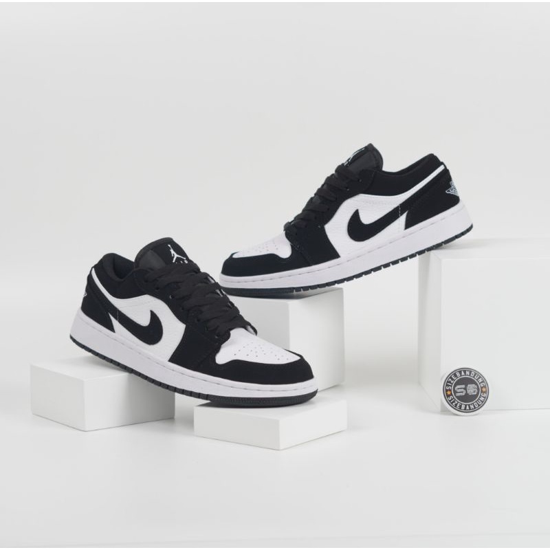 Sepatu Nike Jordan 1 Low Black White