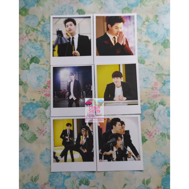 SM Pop Up Store Super Junior M - Swing Henry Zhoumi Ryeowook Donghae Polaroid