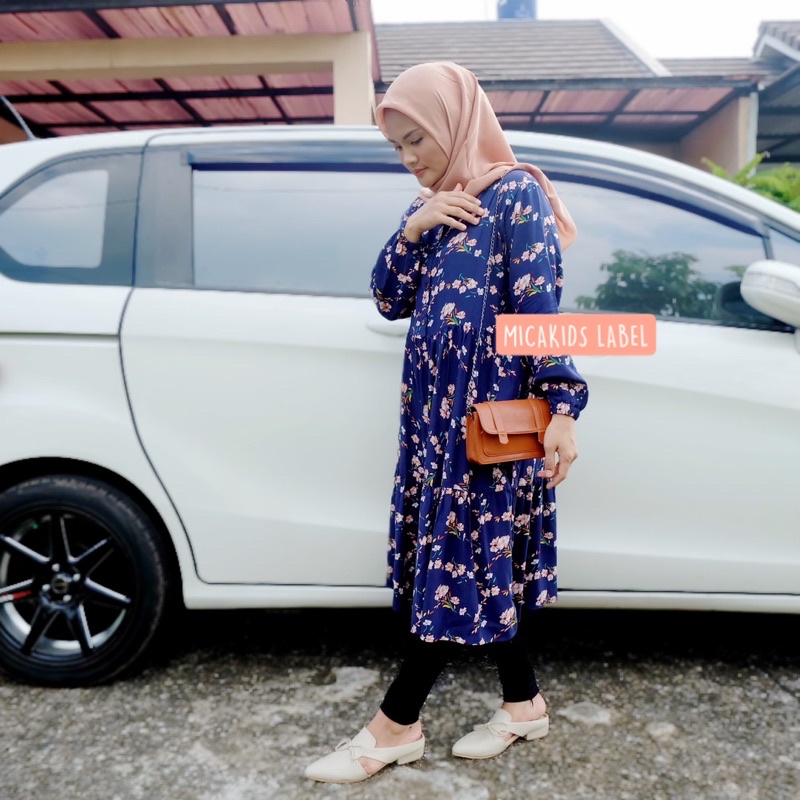 TUNIK COUPLE IBU DAN ANAK RAMPLE SUSUN-5