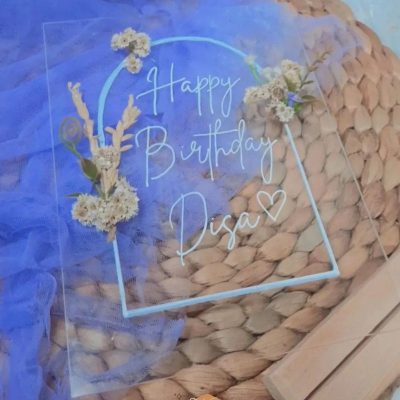 

Gift Box akrilik custom free request