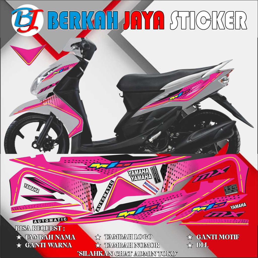STRIPING THAILAND MIO SOUL MX KARBU