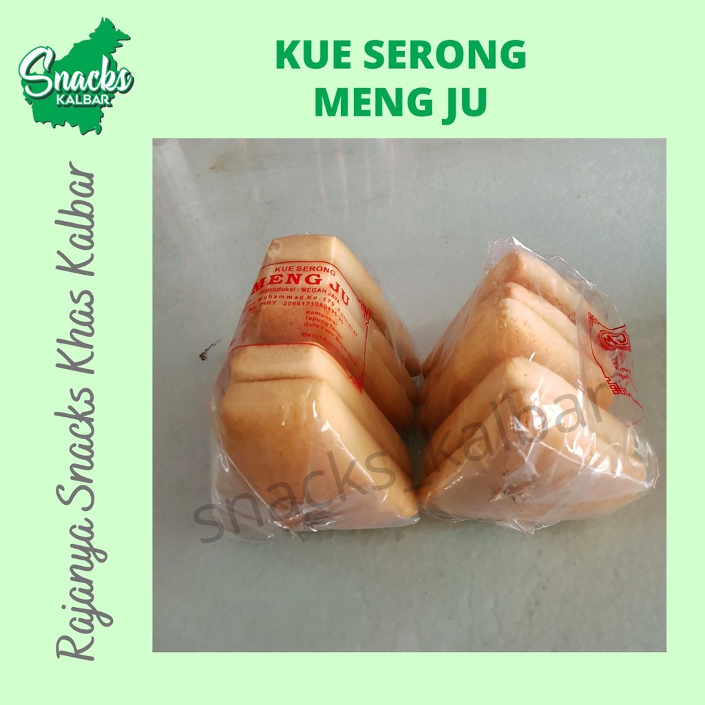 

Kue Jadul / Kue Segitiga/Serong MENG JU Khas Pontianak