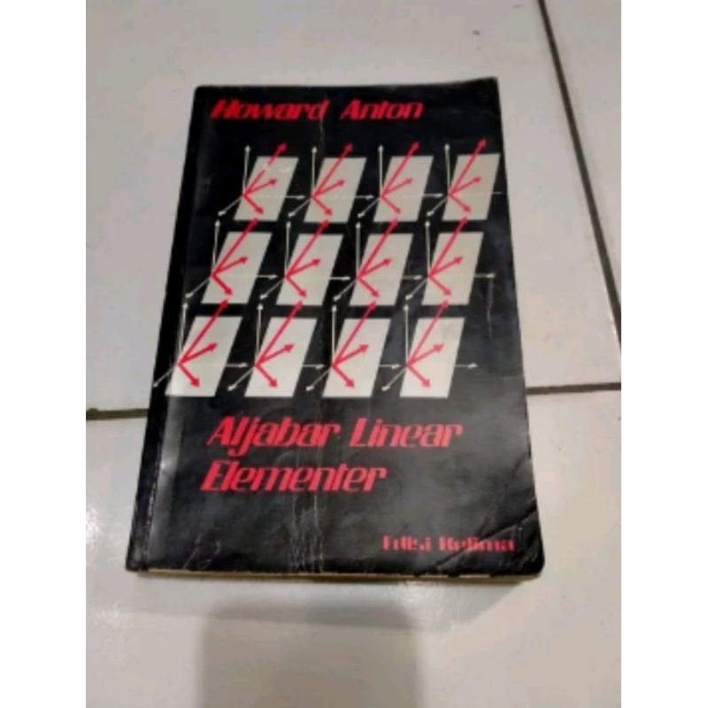 Aljabar Linear Elementer - Howard Anton