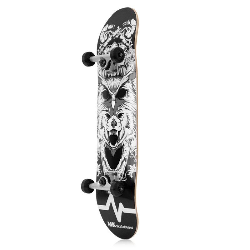 Mk pro skateboard 7 plys canandian maple 31x8inci 4 Roda pro