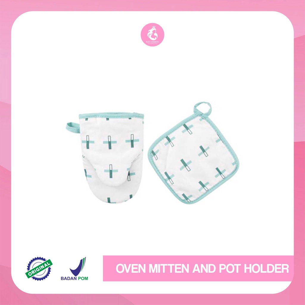 Miniso sarung tangan Oven/Kain oven/Oven Mitten/Pot holder