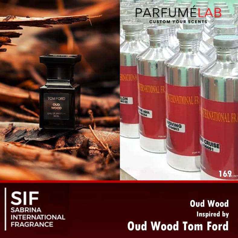 50ML Bibit Parfum Oud Wood By SIF Made In France | Bibit Parfum Oud Wood T*m F*rd 50ML