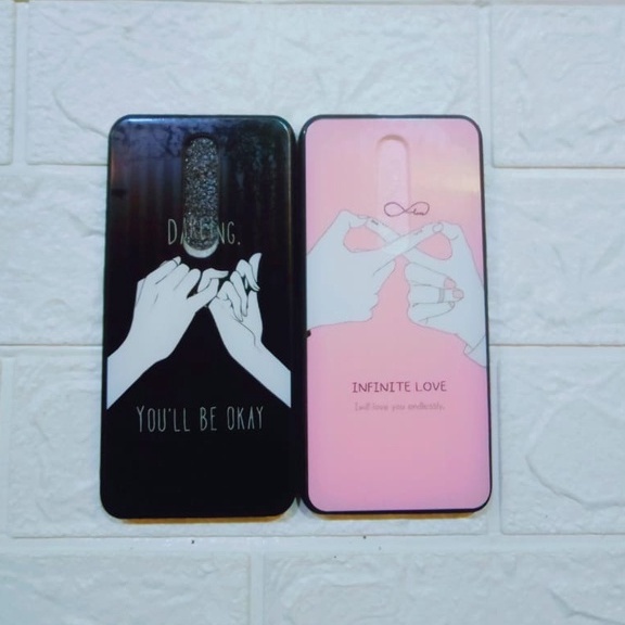 Case Handphone Oppo F11 Motif Couple Lucu Realpict