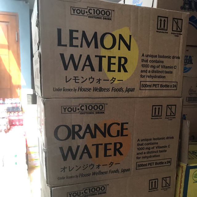 You C 1000 Water Botol Plastik 500ml Shopee Indonesia