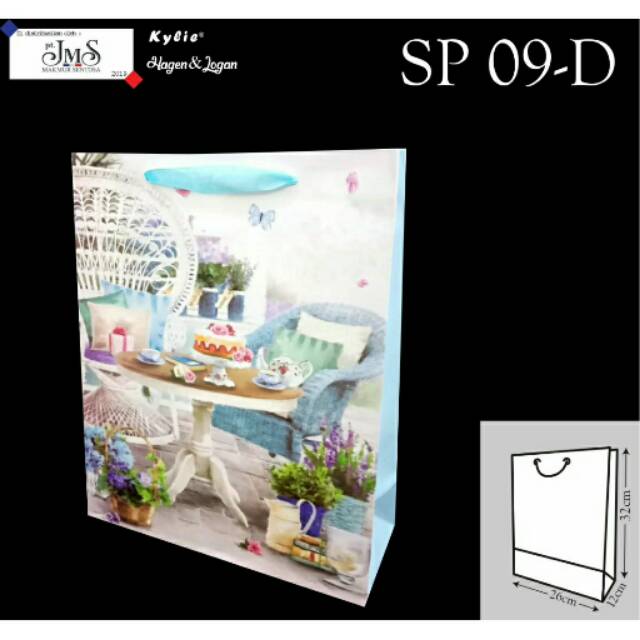 

Paper Bag SP 09D, Ukuran 32x26x12cm