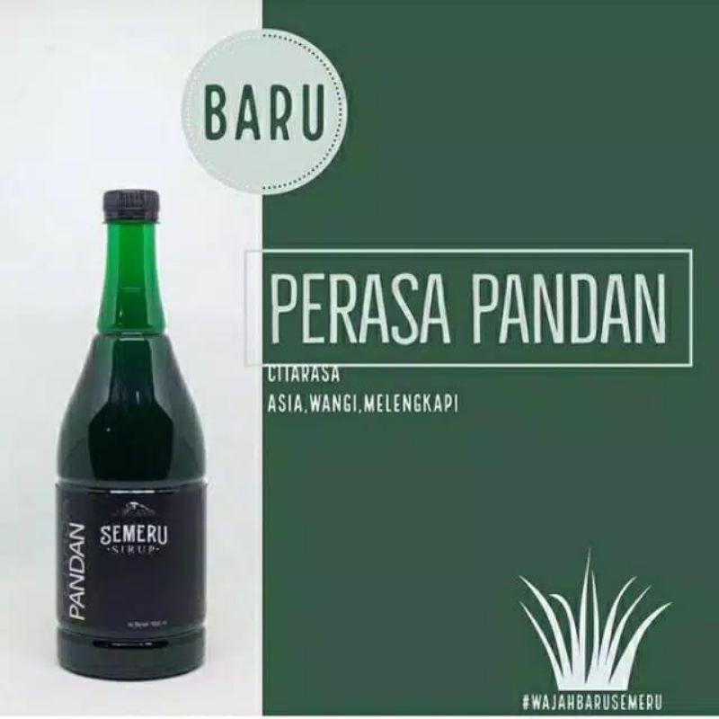 

Sirup PANDAN Semeru 1L /Paling Laris /Enak /Murah /Semeru /Syrup /Pandan /Nu Aing Supply