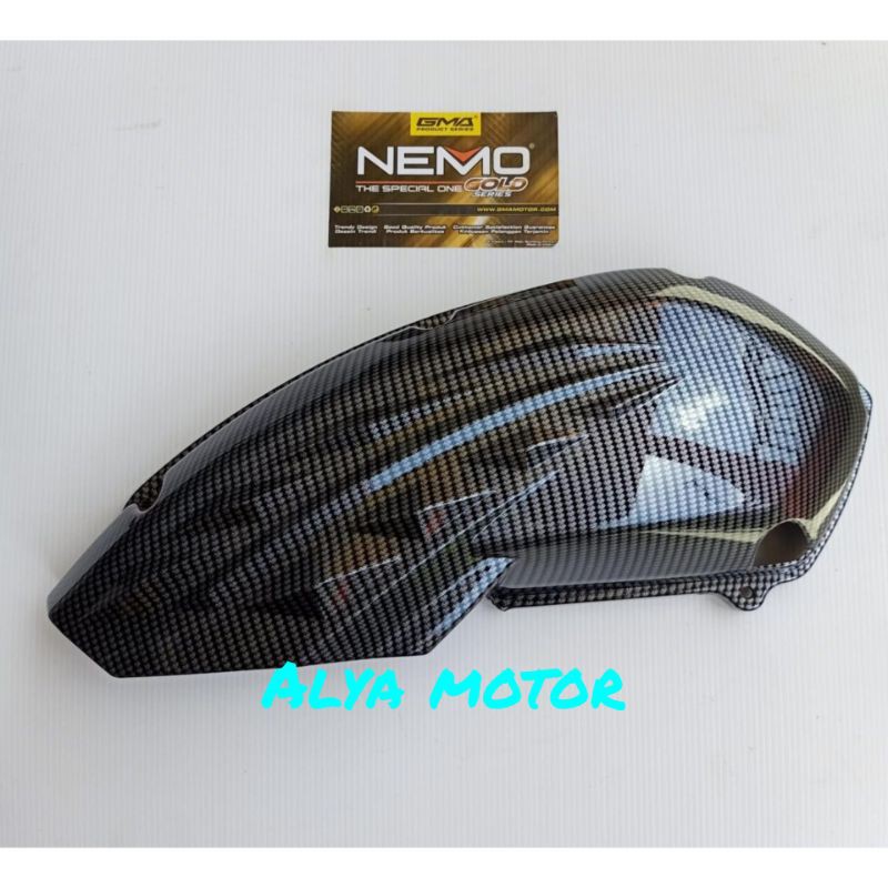 TUTUP HAWA CVT AEROX 155 / COVER HAWA FILTER CVT AEROX CARBON NEMO