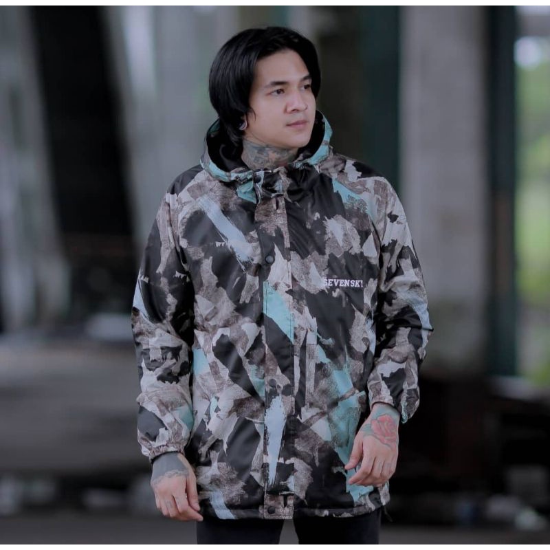BEST SELLER!Jaket Parasut Pria-Wanita/Casual Camo Doreng-Jaket Outdoor/Parka-Cagaule-Coach-Terlaris