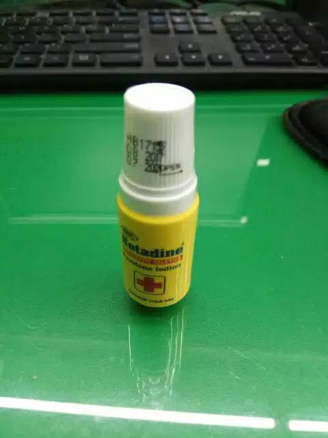 BETADINE ANTISEPTIC SOLUTION 1 BOTOL ISI 5ml