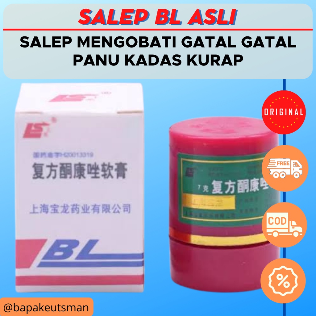 SALEP BL / CREAM BL / SCRUB BL ASLI ORIGINAL - SALEP KULIT CREAM BL - SCRUB BL HALUS WANGI – SALEP UNTUK MENGHILANGKAN JERAWAT GATAL GATAL DAN FLEK FLEK HITAM