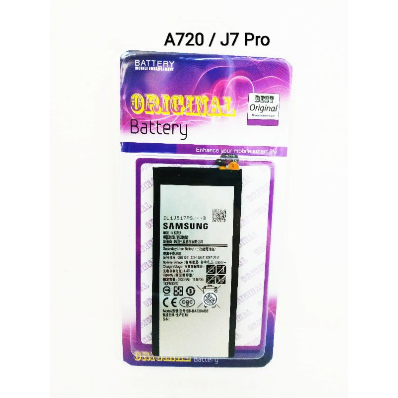 BATERAI SAMSUNG A7 2017 A720 / J7 2017 J720 / J7 PRO J730