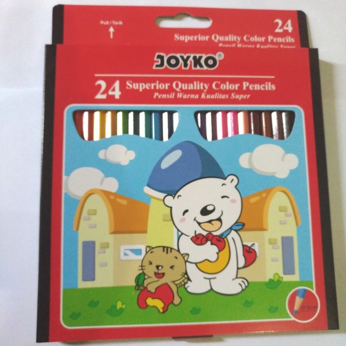 

Hadir Pensil Warna Panjang Joyko Cp 24 Pb Hemat
