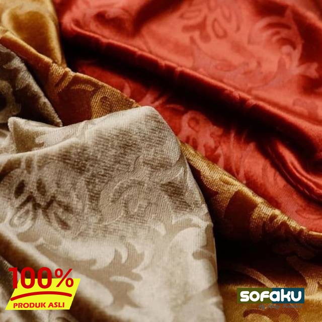 MOZART EMBOSS : Regency Emboss Motif - Kain Suede Emboss Motif Corak