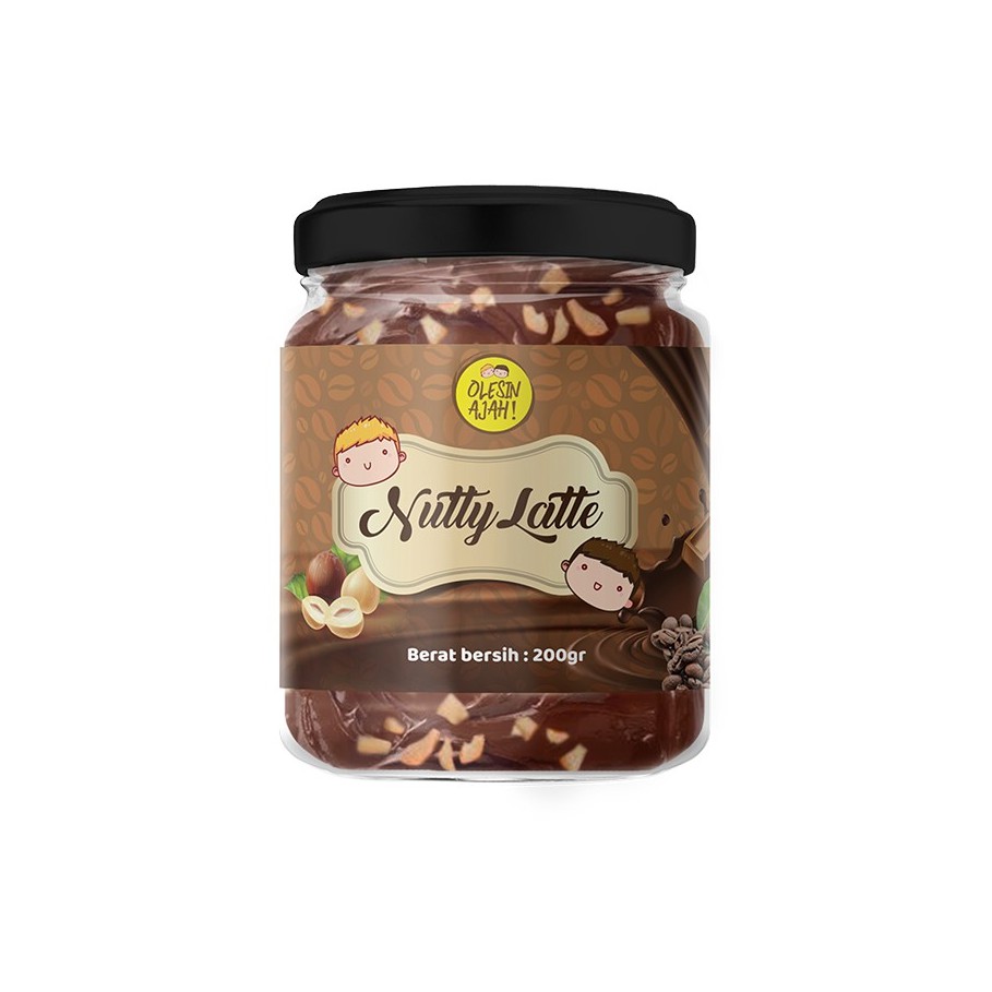 

Olesinajah Selai Nutty Latte - Rasa Hazelnut Kopi / Coffee Hazelnut 200gr