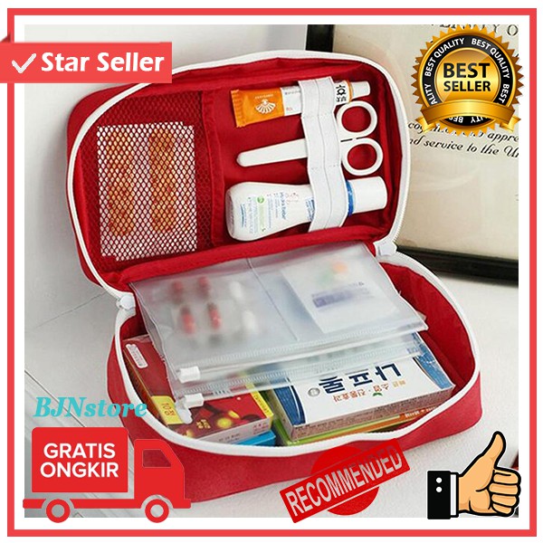 TAS OBAT P3K / TAS P3K OBAT OBATAN DOKTER / tas p3k mini tas medis MURAH / kotak p3k portable / temp