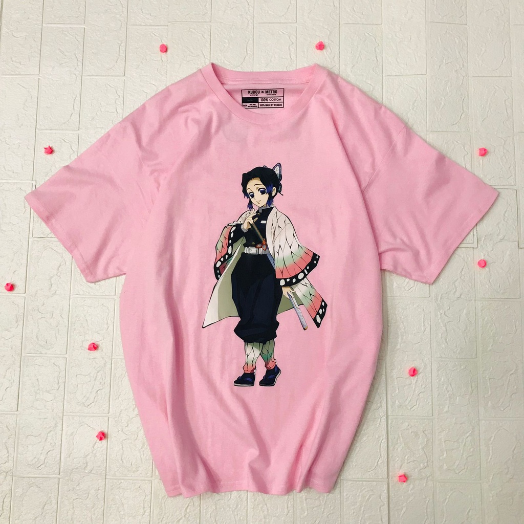 Tshirt Shinobu Kocho Anime Manga Demon Slayer Kimetsu No Yaiba Unisex