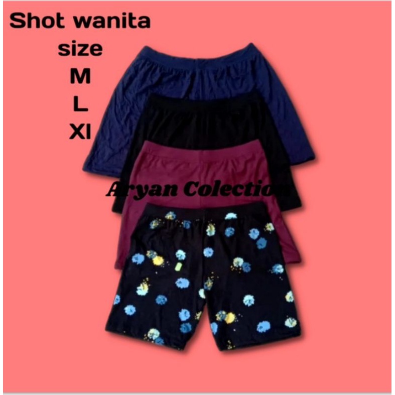 leggings short premium/spandex tebal/legging pendek paket 3pcs