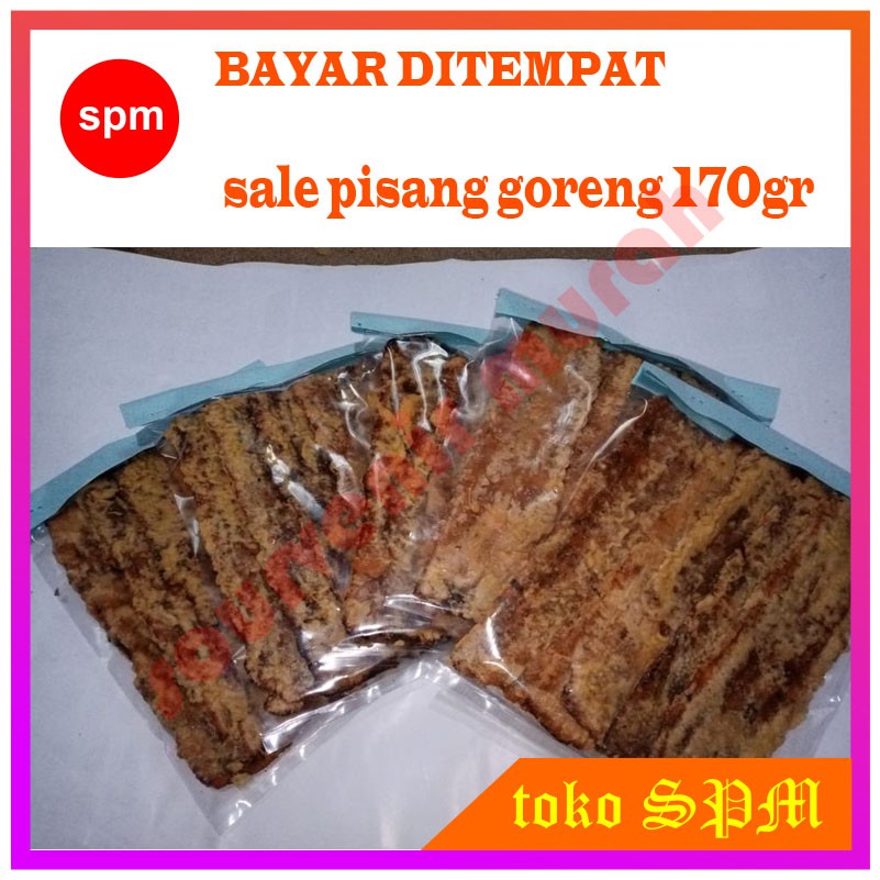 

pisang sale goreng / sale pisang lidah goreng