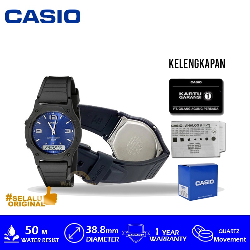 Casio General AW-49HE-2AVDF/AW49HE2AVDF/AW49HE Original