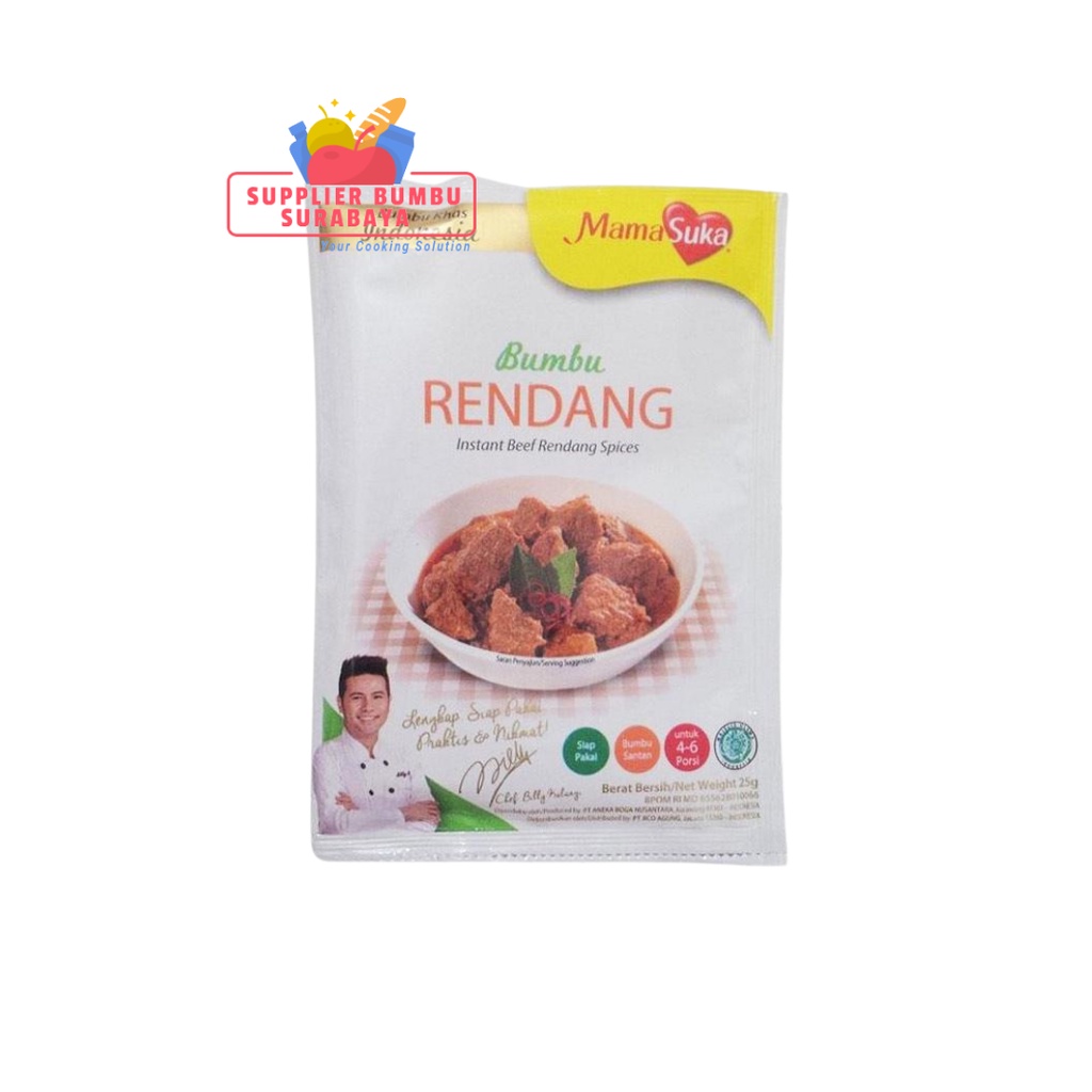 MamaSuka Bumbu Masak Instan Opor Rendang Gulai Ayam Goreng Nasi Uduk