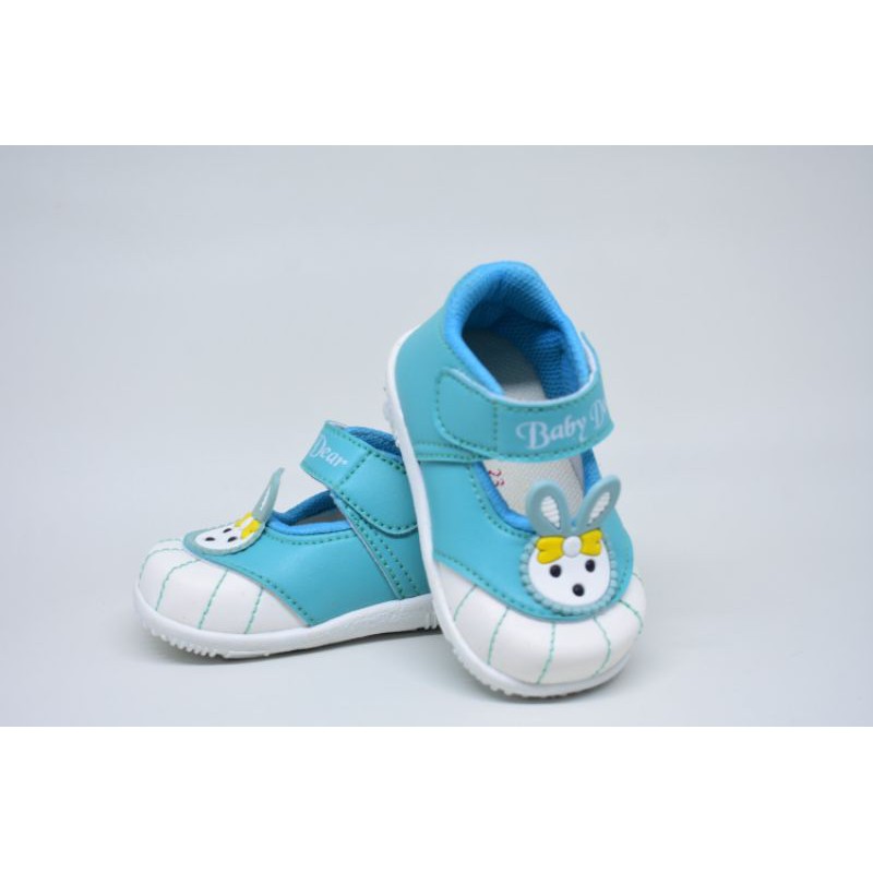 S04 sendal sepatu anak bayi murah bunyi decit usia 1 2 3 tahun murah size 22-25 sol karet anti slip