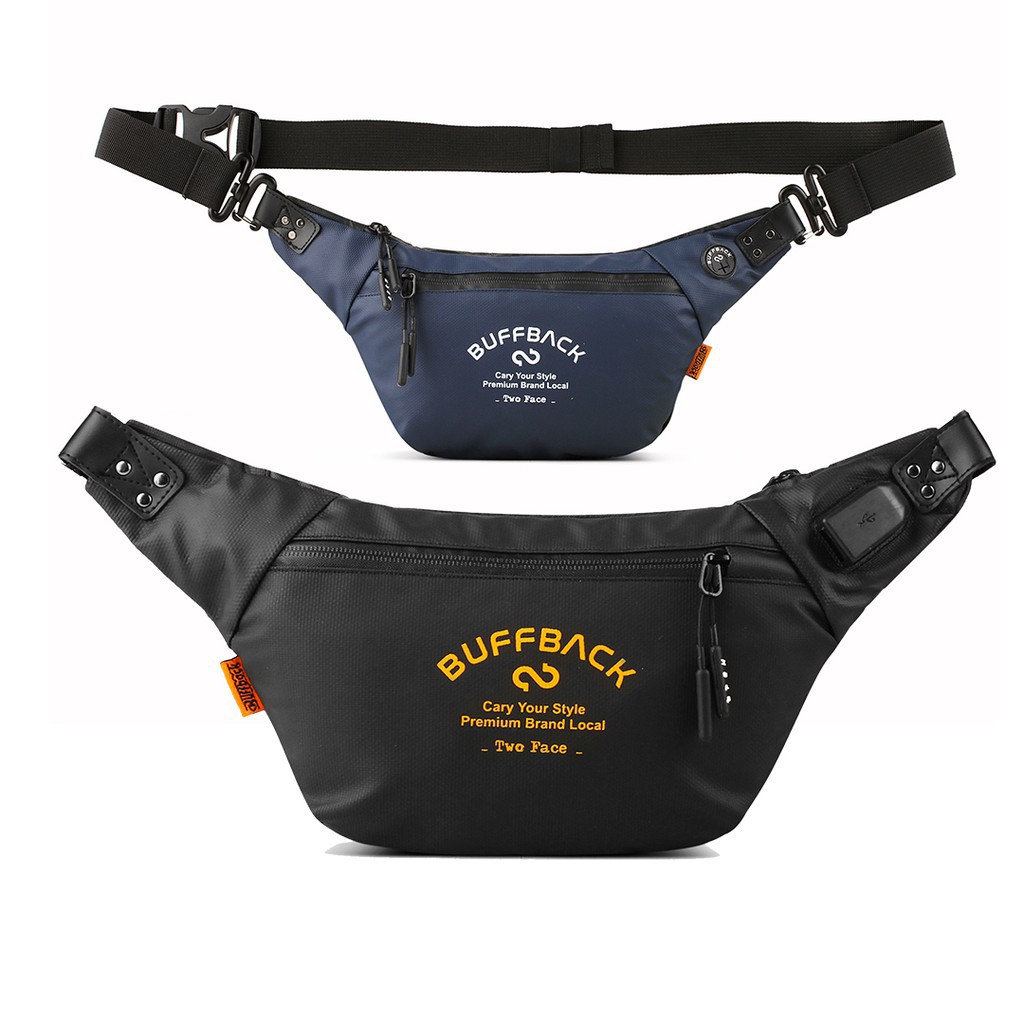 Waistbag Waterproof Buffback Cyprus | Tas Selempang | Tas Pinggang