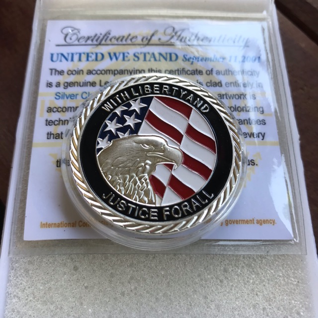 Koin Proof Justice Forall 2001