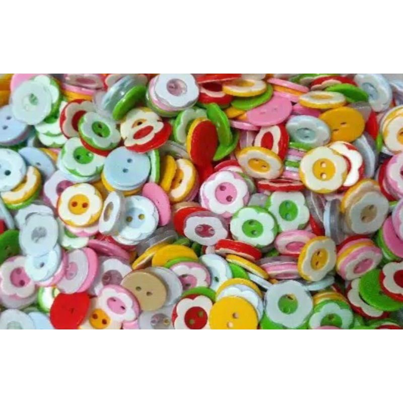 Kancing Sakura 15mm (12pcs)