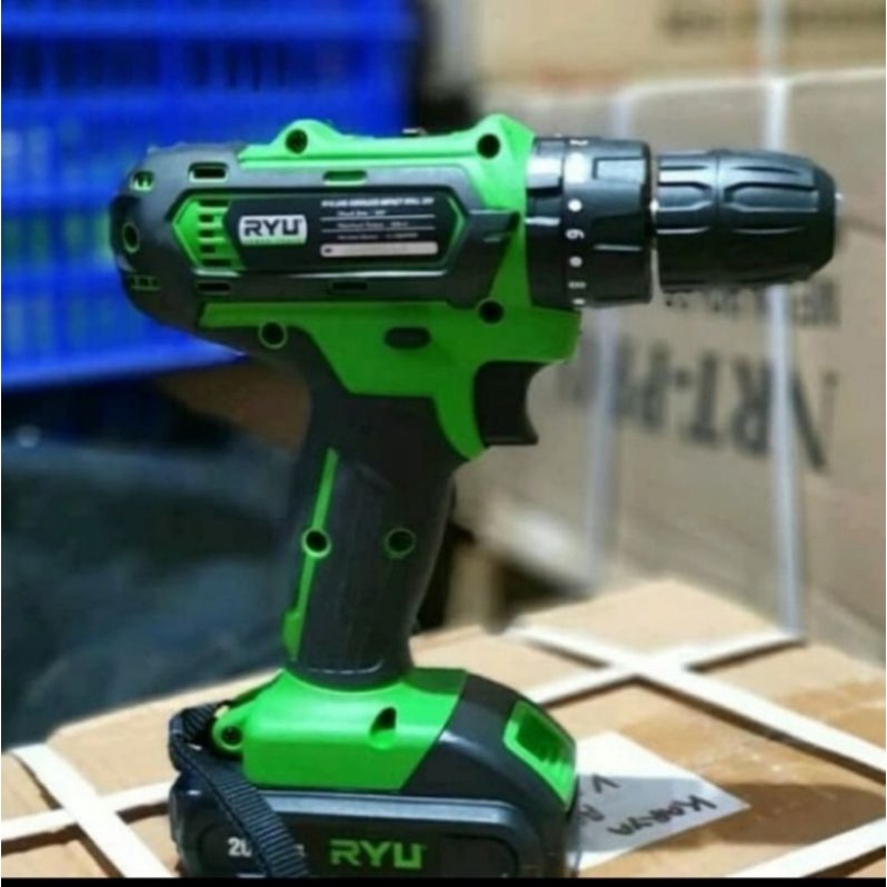 CORDLESS IMPACT DRILL RYU RCI20V/MESIN BORBATERAL RYU/TEKIRO