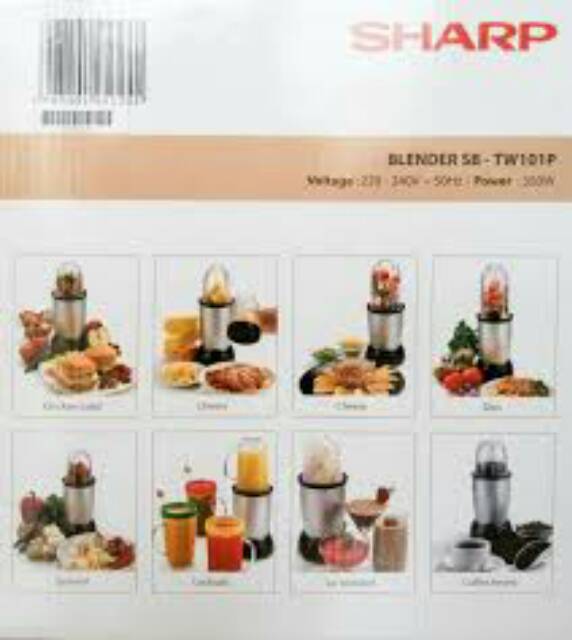 SHARP BLAZTER Blaster Blender SB-TW101P