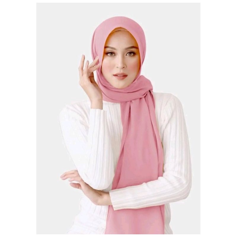 Hijab Pashmina instant tali tanpa jarum pentul diamond shawl kerudung jilbab instant