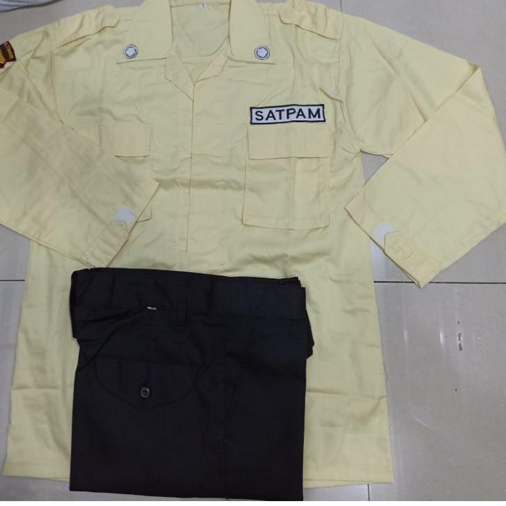 Muraaaahh.. SERAGAM SATPAM SECURITY BARU TERBARU PDH PDL WARNA COKLAT BAJU SERAGAM SETELAN STELAN SC