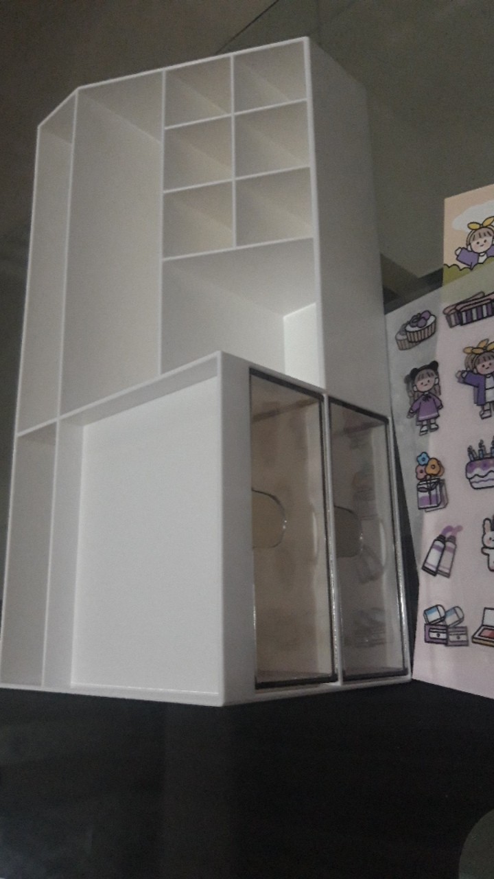 Winzige Ins Desktop Cosmetic Storage Box Drawer Tabletop Supplies For Stationery Ornament