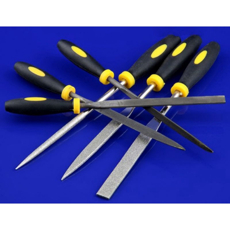 Kikir Set Mini 6 Pcs Kikir Besi 3mmx150mm Mini File Set