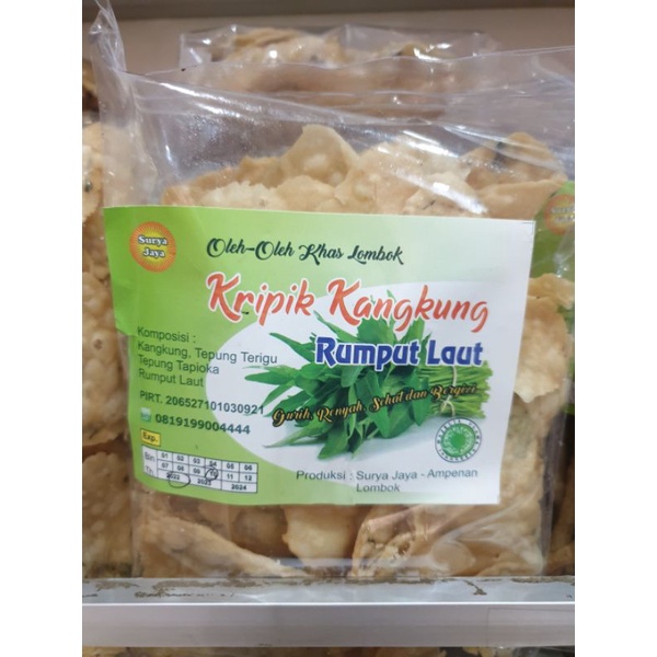 

Keripik Kangkung rumput laut