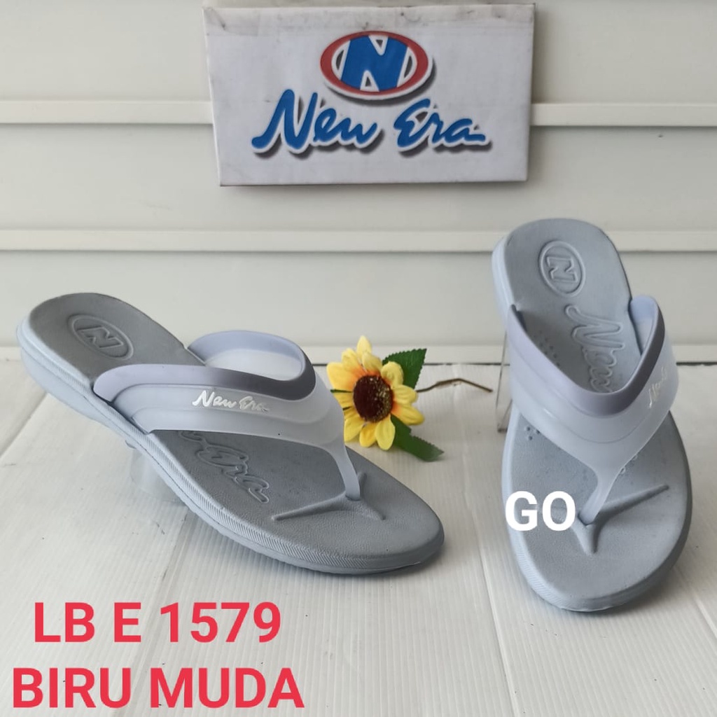 gof NEW ERA LB E 15979 &amp; LB E 90221 Sandal japit Cewek Size 36-40