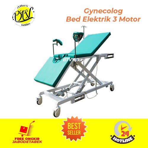 Tempat Persalinan-GYNECOLOG OBGYN BED ELEKTRIK 3 MOTOR