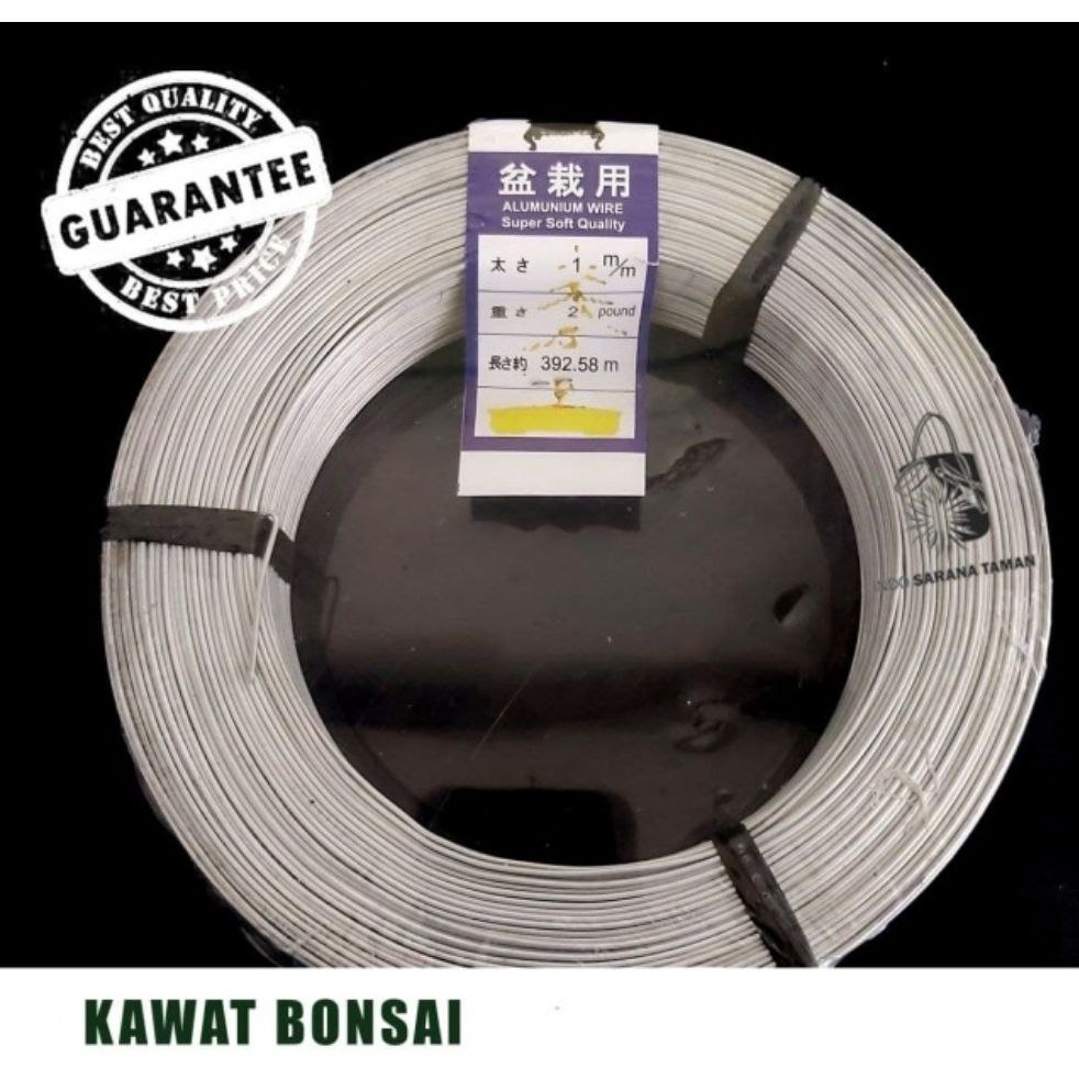 KAWAT BONSAI BERBAGAI UKURAN Kawat Aluminium Aluminium Wire Kawat Tillandsia Kawat Tanaman Perlengka
