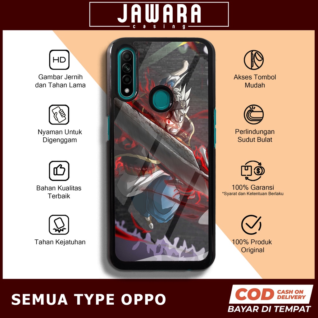 Case Oppo A31 A8 Case Hp Oppo A31 A8 Premium Glossy Jawara Casing [BLCR] Casing Hp Aesthetic Kesing 