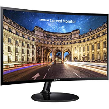 LED Monitor curved PC Samsung 24 inci Full HD LC24F390FHE super slim FULL HD Samsung 24 inci Curve