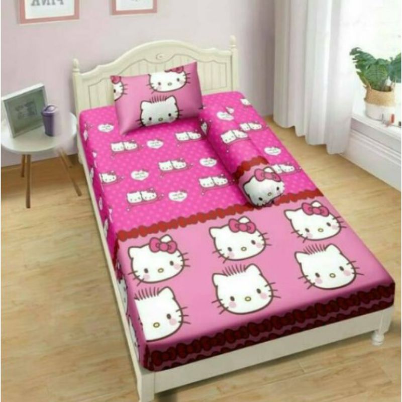 SPREI LADY ROSE LADYROSE 120 X 200 x 20 .3ni 1_SPREI HELLO KITTY_SPREI KARAKTER