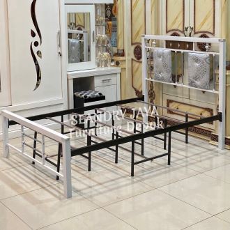RANJANG BESI MINIMALIS/PUTIH/PROMO MURAH/JABODETABEK/SEANDRY JAYA Furniture Depok