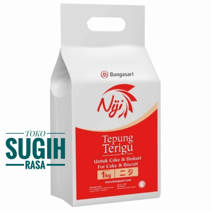 

PROMO [COD] NIJI Tepung terigu untuk Cake dan Biskuit 1kg